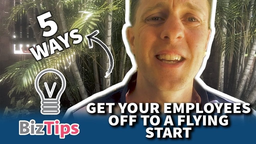 how to get your employees off to